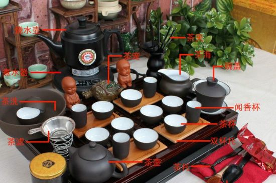 功夫茶具28件的名稱，功夫<a href=http://www.linjie8.com/chaju/ target=_blank class=infotextkey>茶具套裝</a>介紹